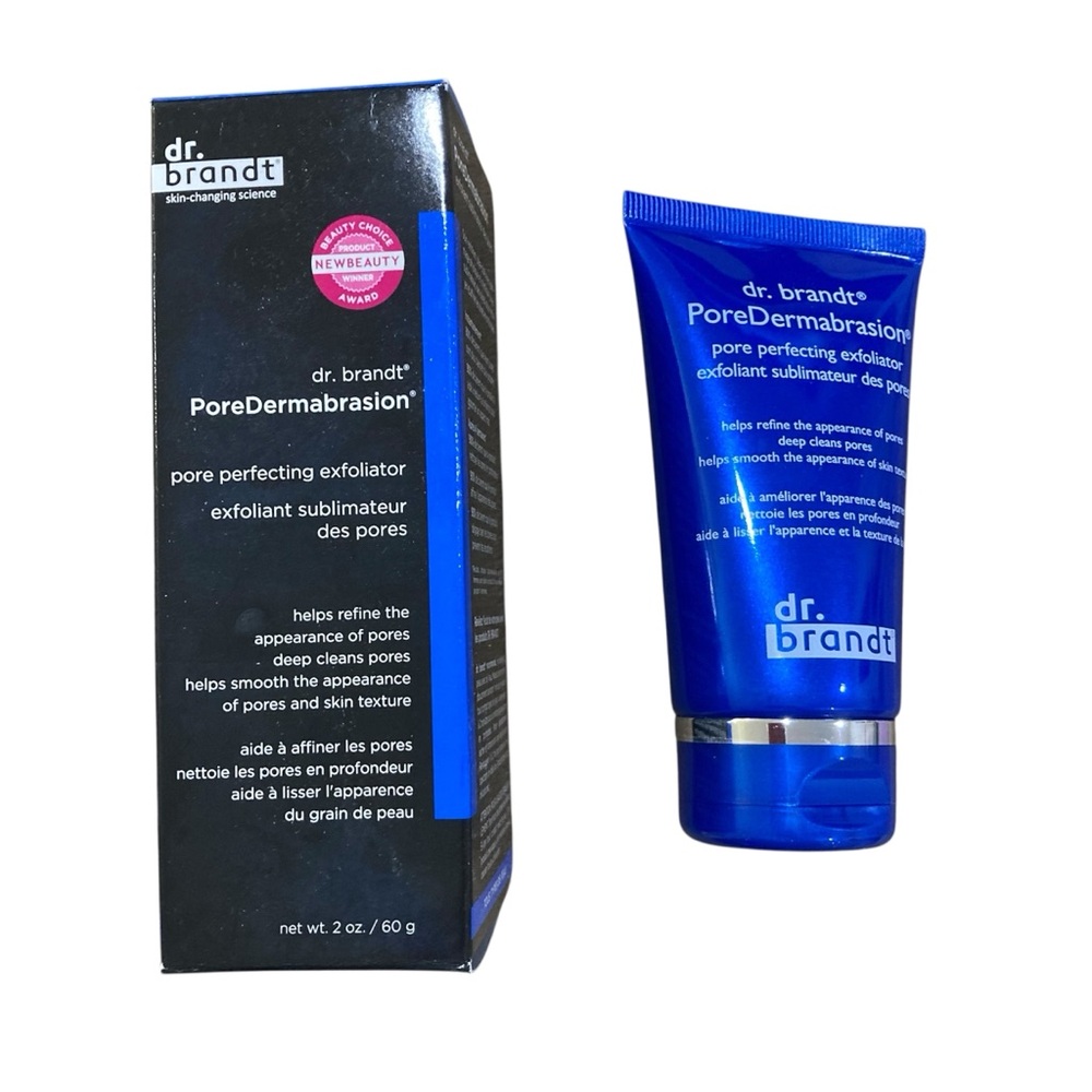 Dr. Brandt PoreDermabrasion Cleanser & Exfoliant exfoliator 2 oz deep clean